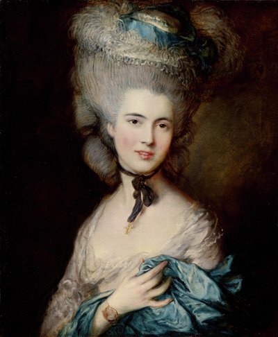 Retrato de la Duquesa de Beaufort de Thomas Gainsborough